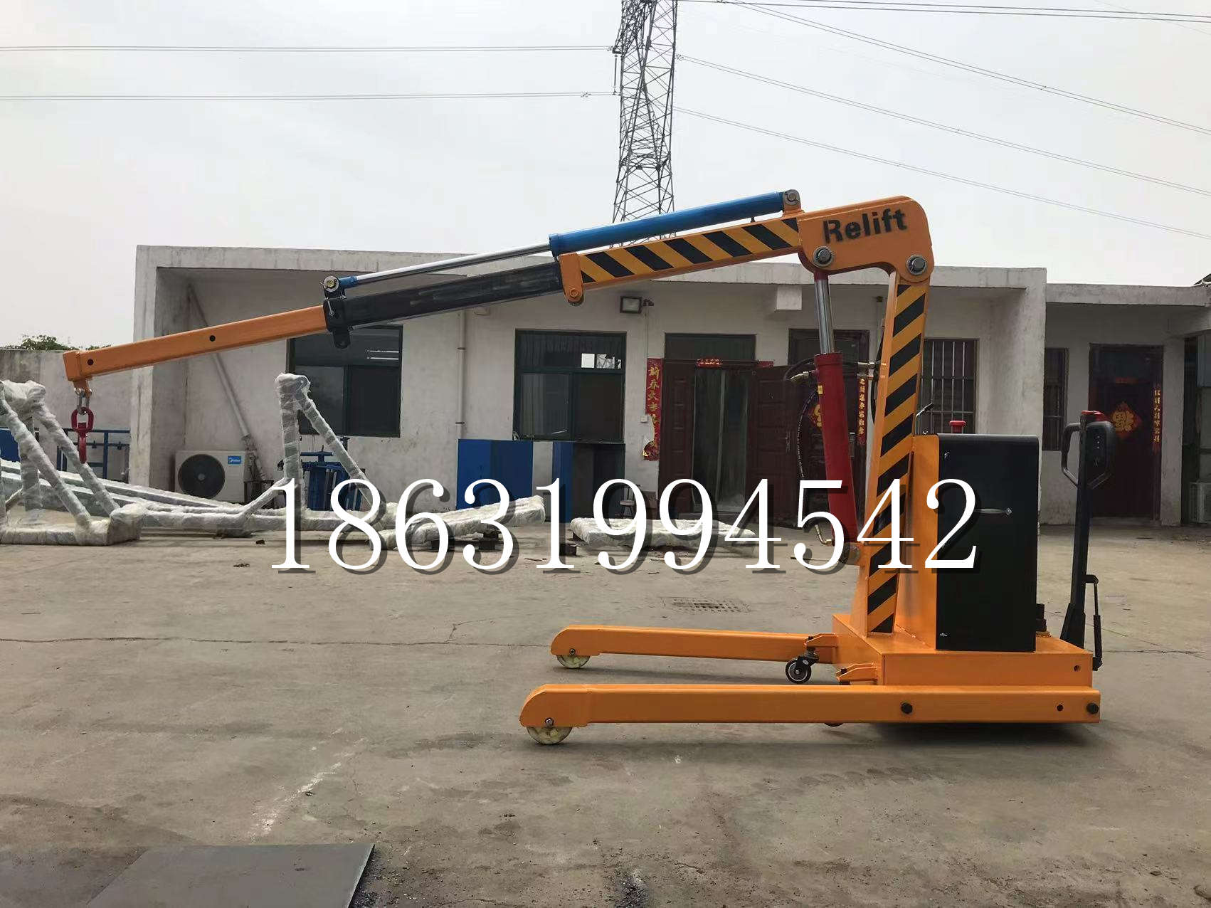 宁江区久征定做3吨三轮随车吊 农用园林绿化移树吊 平板工程用小吊机